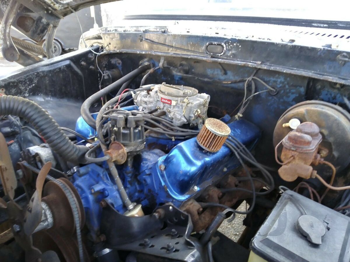 1973 White Ford F-100 Standard Cab Pickup