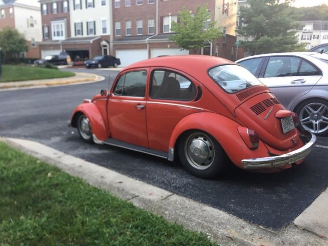 1973 Red Volkswagen Beetle - Classic Coupe