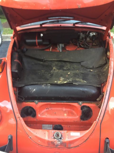 1973 Red Volkswagen Beetle - Classic Coupe