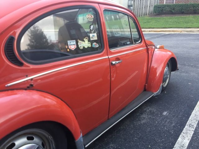 1973 Red Volkswagen Beetle - Classic Coupe