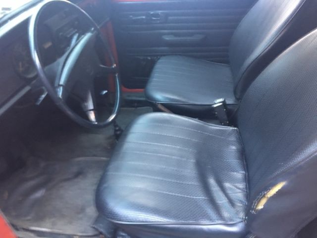 1973 Red Volkswagen Beetle - Classic Coupe