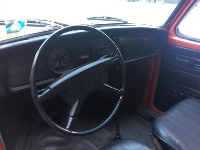 1973 Red Volkswagen Beetle - Classic Coupe