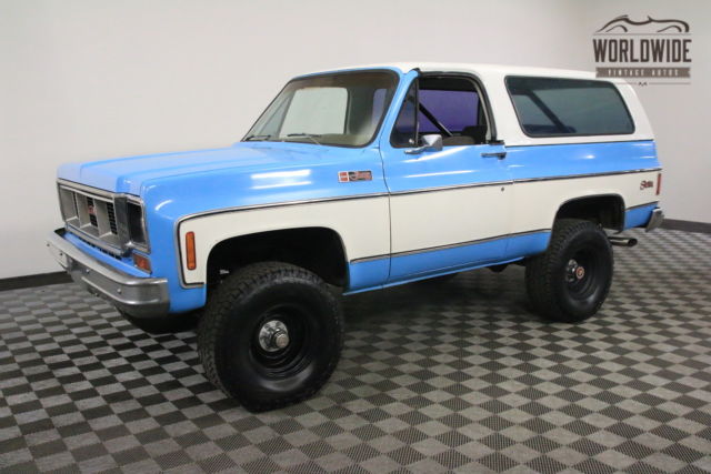 1973 Blue GMC Jimmy
