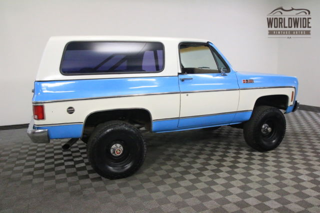 1973 Blue GMC Jimmy