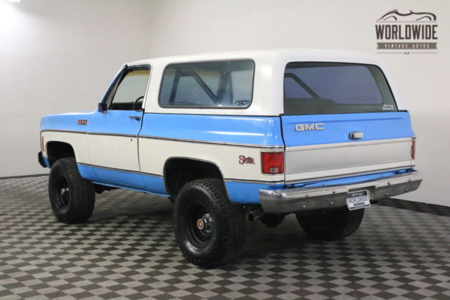 1973 Blue GMC Jimmy