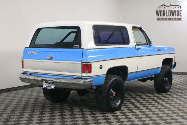 1973 Blue GMC Jimmy