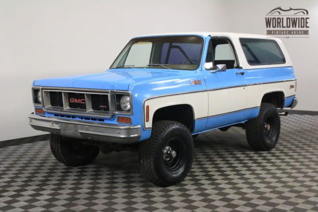1973 Blue GMC Jimmy