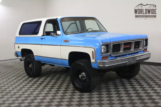 1973 Blue GMC Jimmy