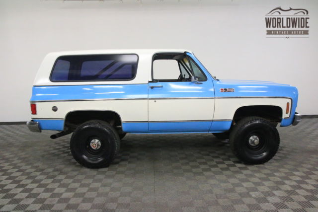 1973 Blue GMC Jimmy
