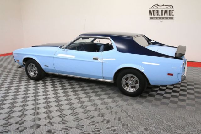 1973 Blue Ford Mustang Coupe