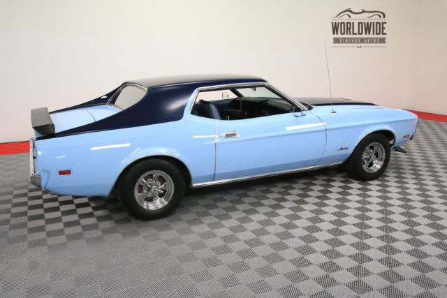 1973 Blue Ford Mustang Coupe