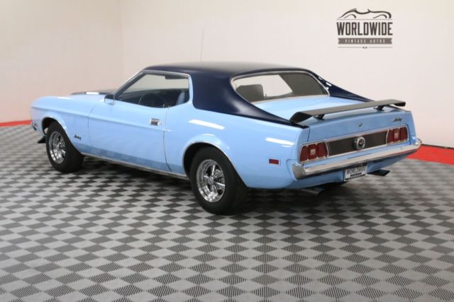 1973 Blue Ford Mustang Coupe
