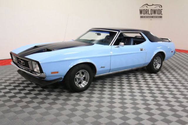 1973 Blue Ford Mustang Coupe