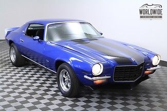 1973 Blue Chevrolet Camaro