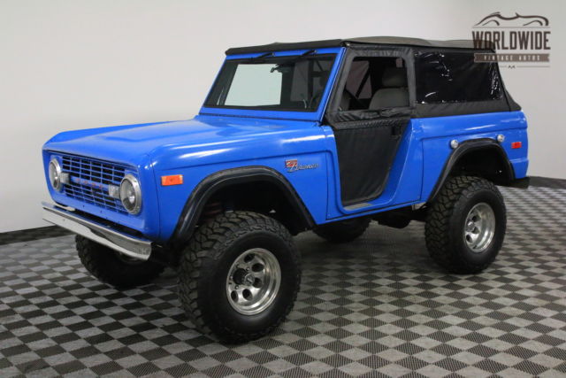 1973 Blue Ford Bronco