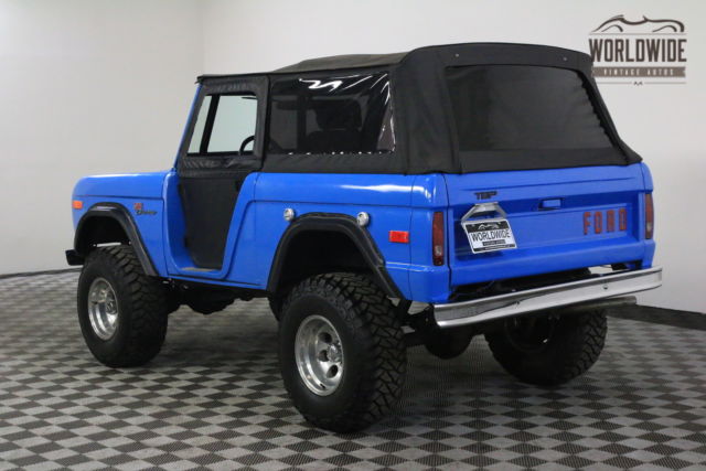 1973 Blue Ford Bronco