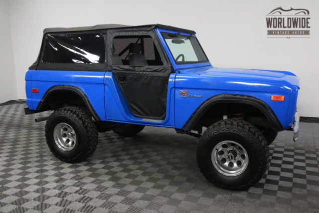 1973 Blue Ford Bronco