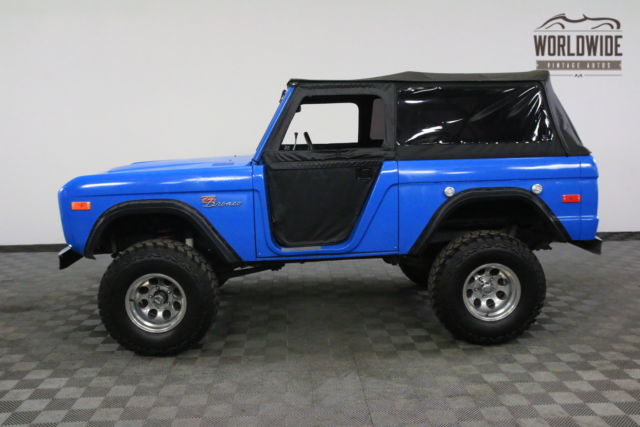 1973 Blue Ford Bronco