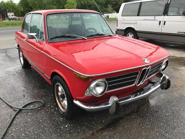 1973 Red BMW 2002 Coupe