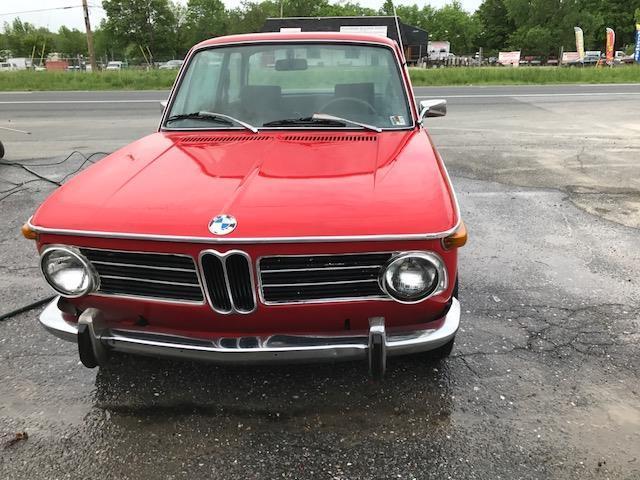 1973 Red BMW 2002 Coupe