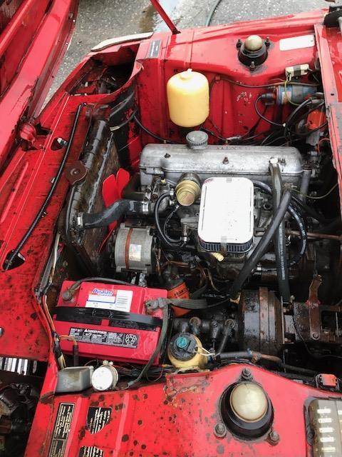 1973 Red BMW 2002 Coupe