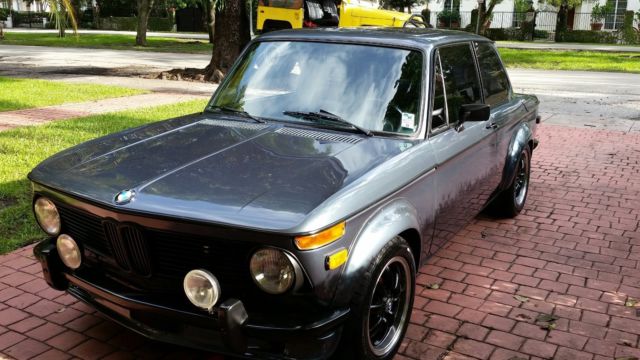 1973 Black BMW 2002 Coupe