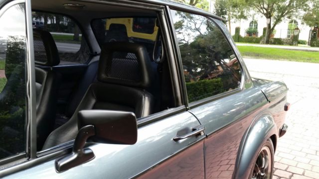 1973 Black BMW 2002 Coupe