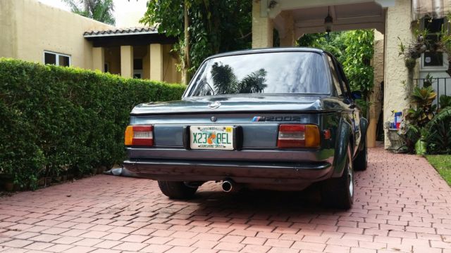 1973 Black BMW 2002 Coupe