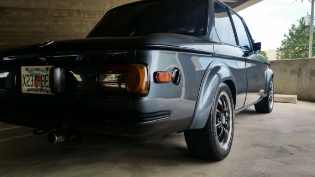 1973 Black BMW 2002 Coupe