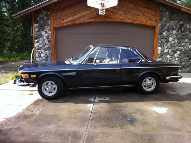 1973 Metallic Black BMW 3-Series coupe