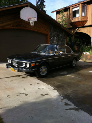 1973 Metallic Black BMW 3-Series coupe