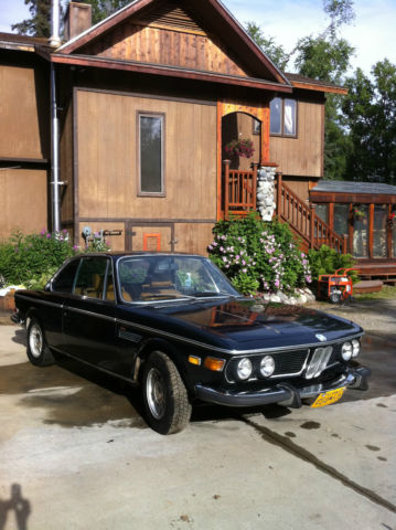 1973 Metallic Black BMW 3-Series coupe