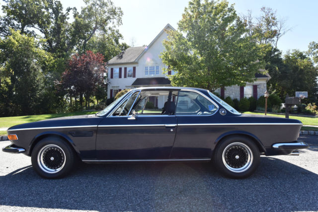 1973 Blue BMW 3.0CS Coupe