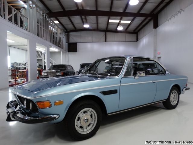 1973 Fjord Blue BMW 3-Series Coupe