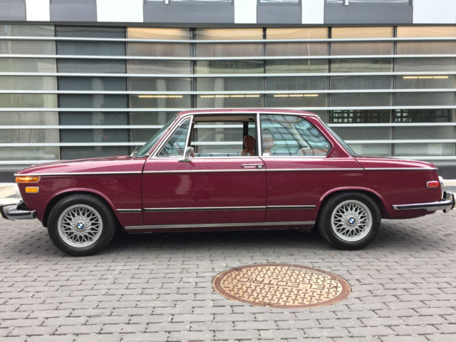 1973 Burgundy BMW 2002
