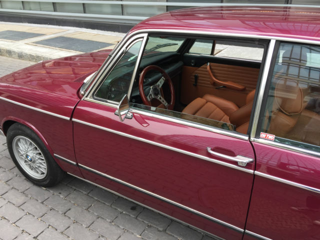 1973 Burgundy BMW 2002