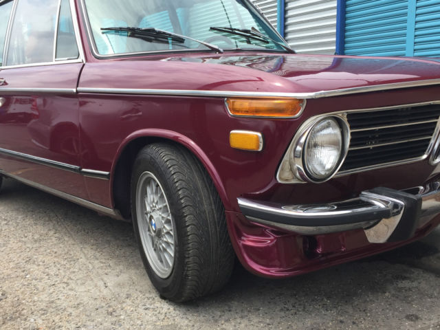 1973 Burgundy BMW 2002