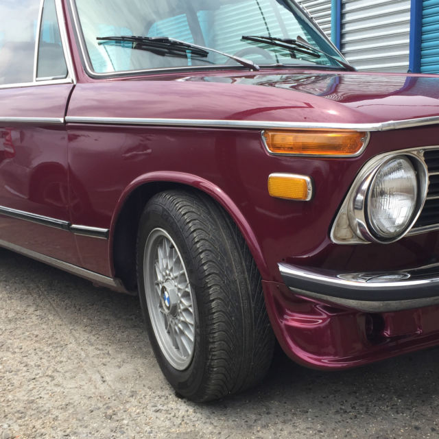1973 Burgundy BMW 2002