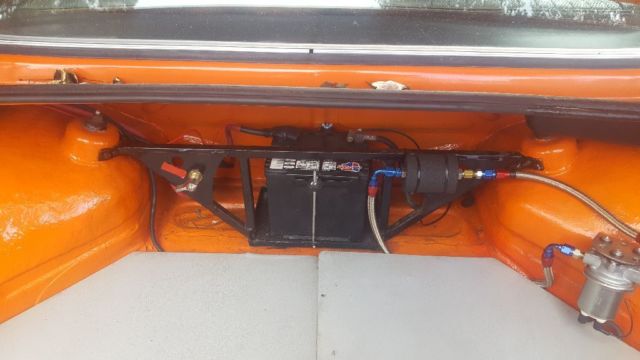 1973 Orange BMW 2002 Coupe