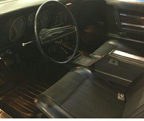 1973 Blue Ford Mustang Hatchback