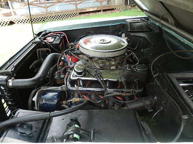 1973 Blue Ford Bronco SUV