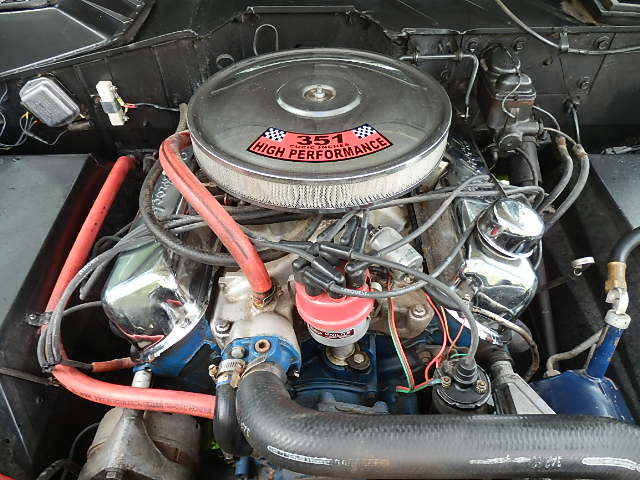 1973 Blue Ford Bronco SUV