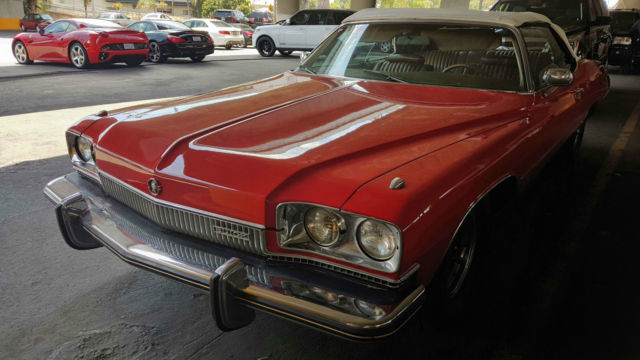1973 Burgundy Buick CENTURIAN Coupe