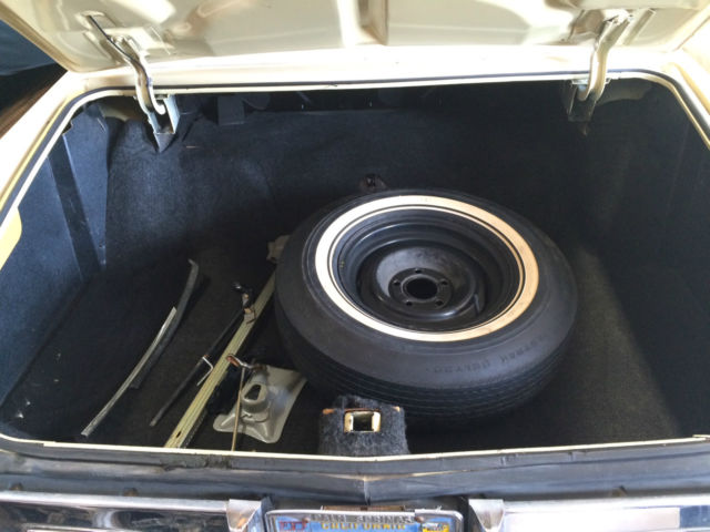 1973 Yellow Cadillac DeVille Hardtop