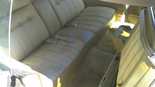 1973 Yellow Cadillac DeVille Hardtop