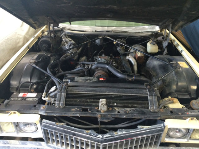 1973 Yellow Cadillac DeVille Hardtop