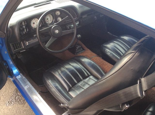 1973 Blue Chevrolet Camaro Coupe