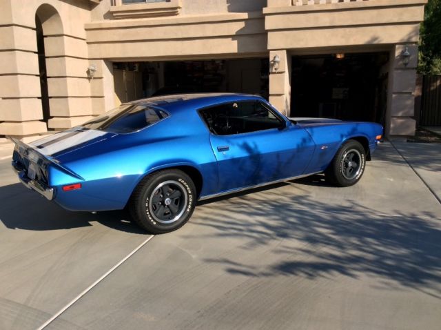 1973 Blue Chevrolet Camaro Coupe