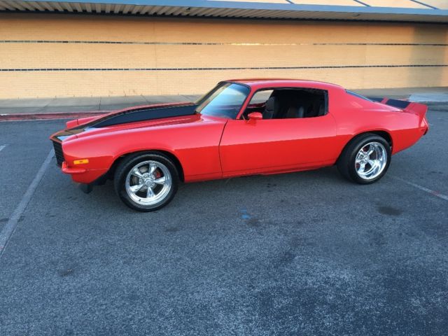 1973 Torch red Chevrolet Camaro Coupe