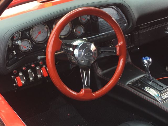 1973 Torch red Chevrolet Camaro Coupe